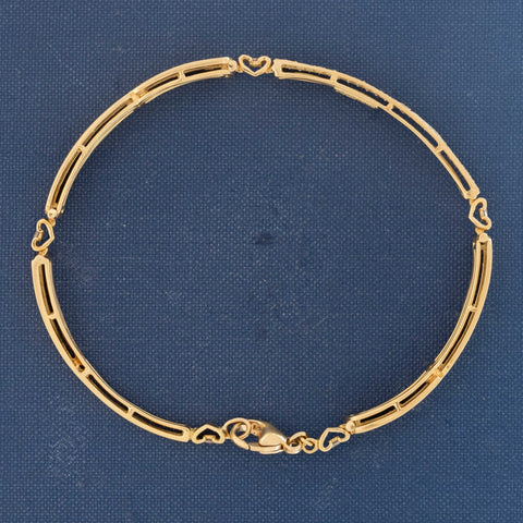 Vintage Diamond "BABY" Bracelet, by Hammerman