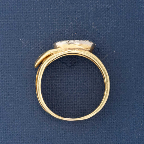 Vintage Diamond Buckle Band