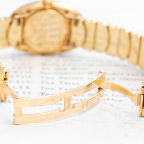 Vintage Diamond Cartier Baignoire Watch