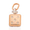 Vintage Diamond Die Pendant