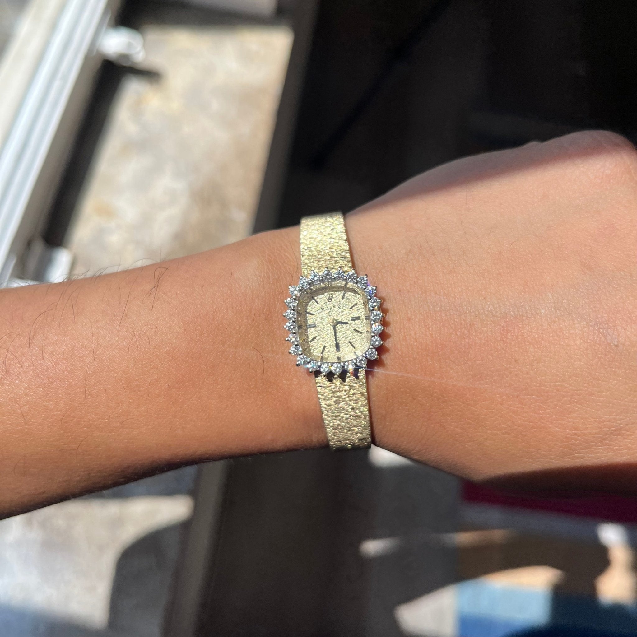 Vintage Diamond Dress Watch, by Rolex