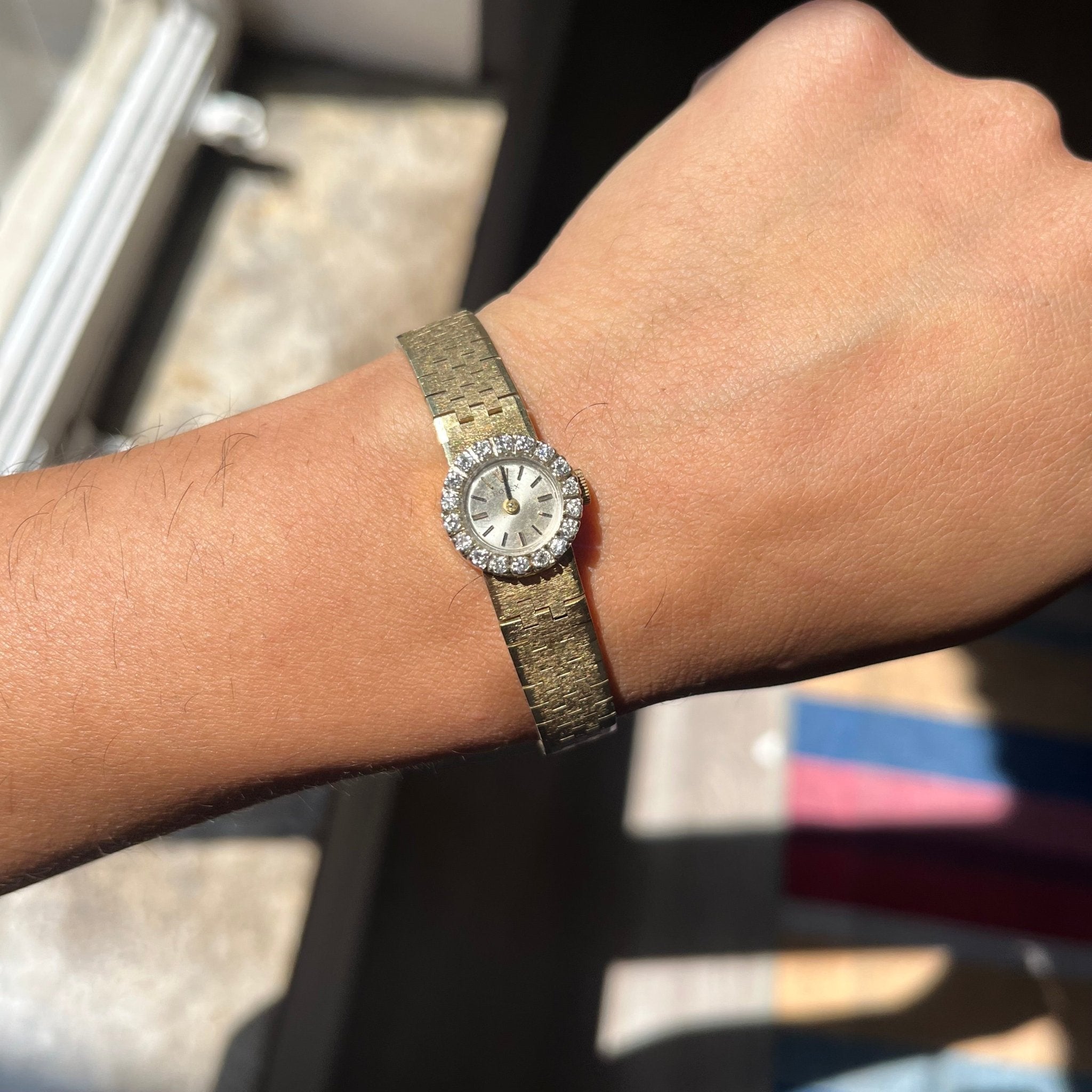 Vintage Diamond Dress Watch, by Rolex