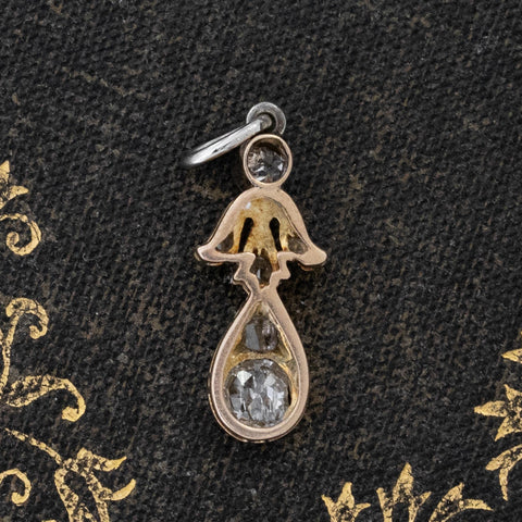 Vintage Diamond Drop Charm