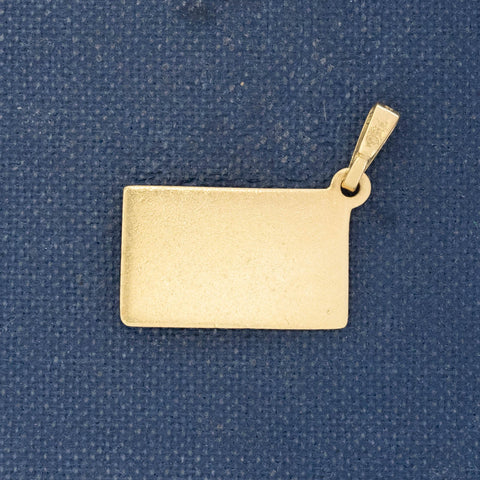 Vintage Diamond Heart Envelope Charm