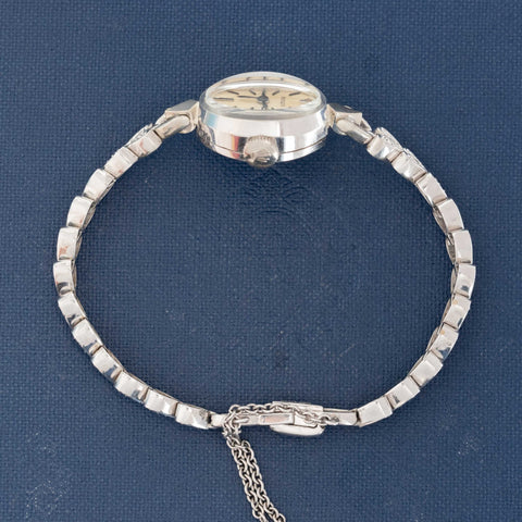 Vintage Diamond Heart Link Watch, by Rolex