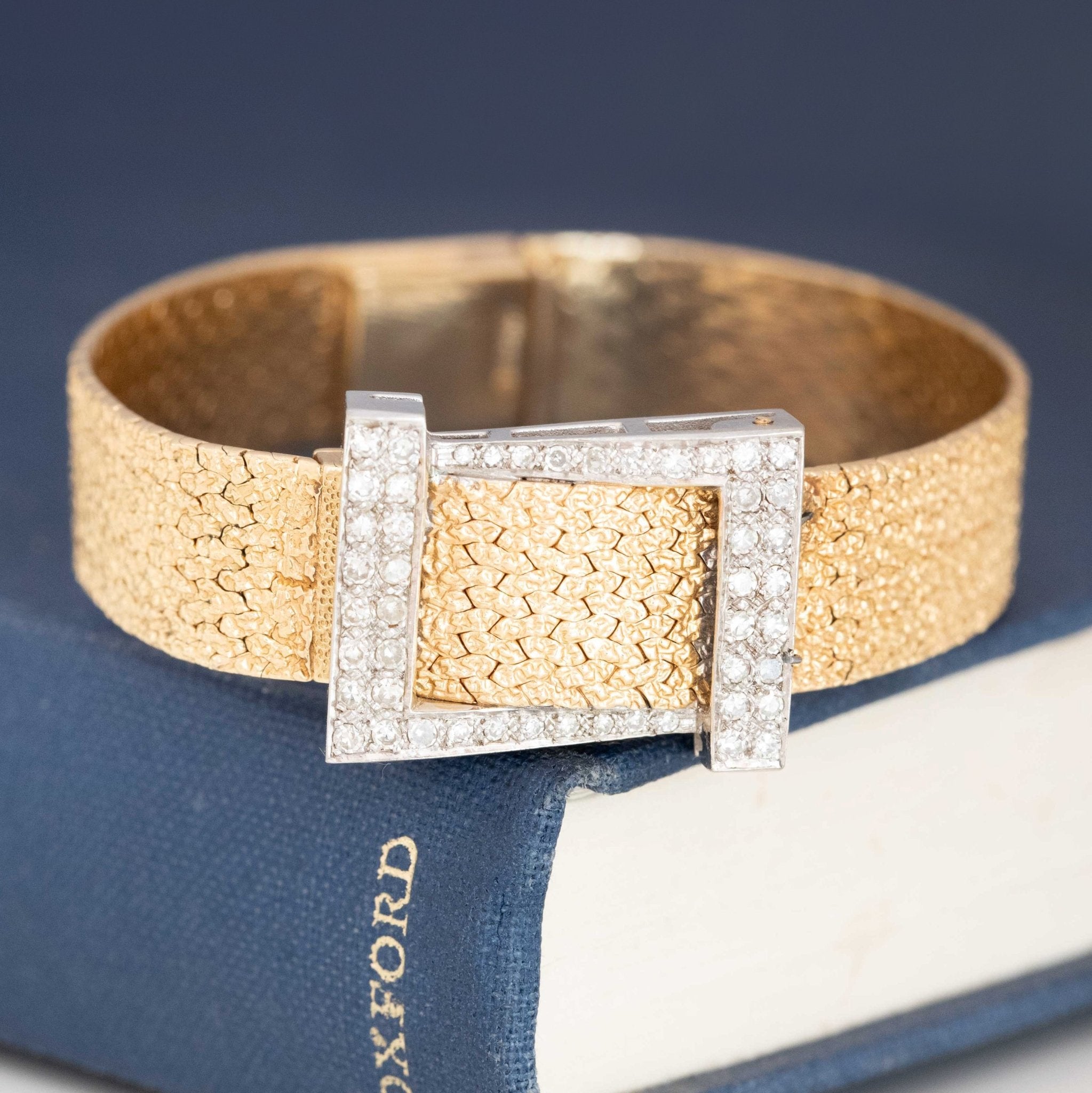 Vintage Diamond Ladies Hidden Watch Bracelet, by Baume & Mercier  for Tiffany & Co.