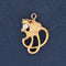 Vintage Diamond Lion Charm