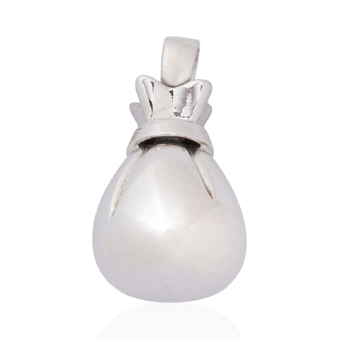 Vintage Diamond Money Bag Charm
