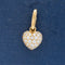 Vintage Diamond Pave Heart Charm, by Cartier