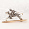 Vintage Diamond Polo Brooch/Pin