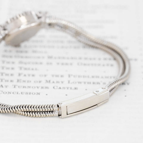 Vintage Diamond Snake Bracelet Watch, by Rolex