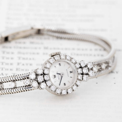 Vintage Diamond Snake Bracelet Watch, by Rolex