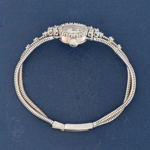 Vintage Diamond Snake Bracelet Watch, by Rolex
