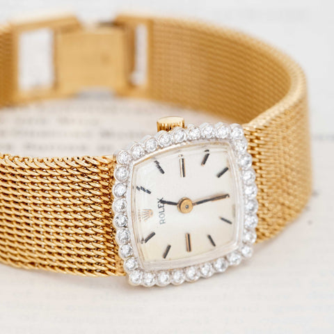 Vintage Diamond Watch, by Rolex