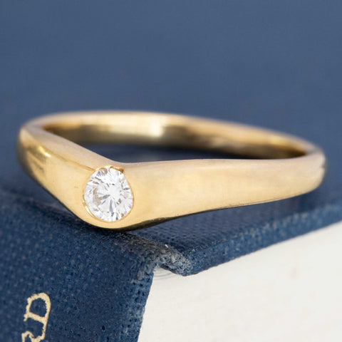 Vintage Diamond Wedding Set, by Elsa Peretti for Tiffany & Co.