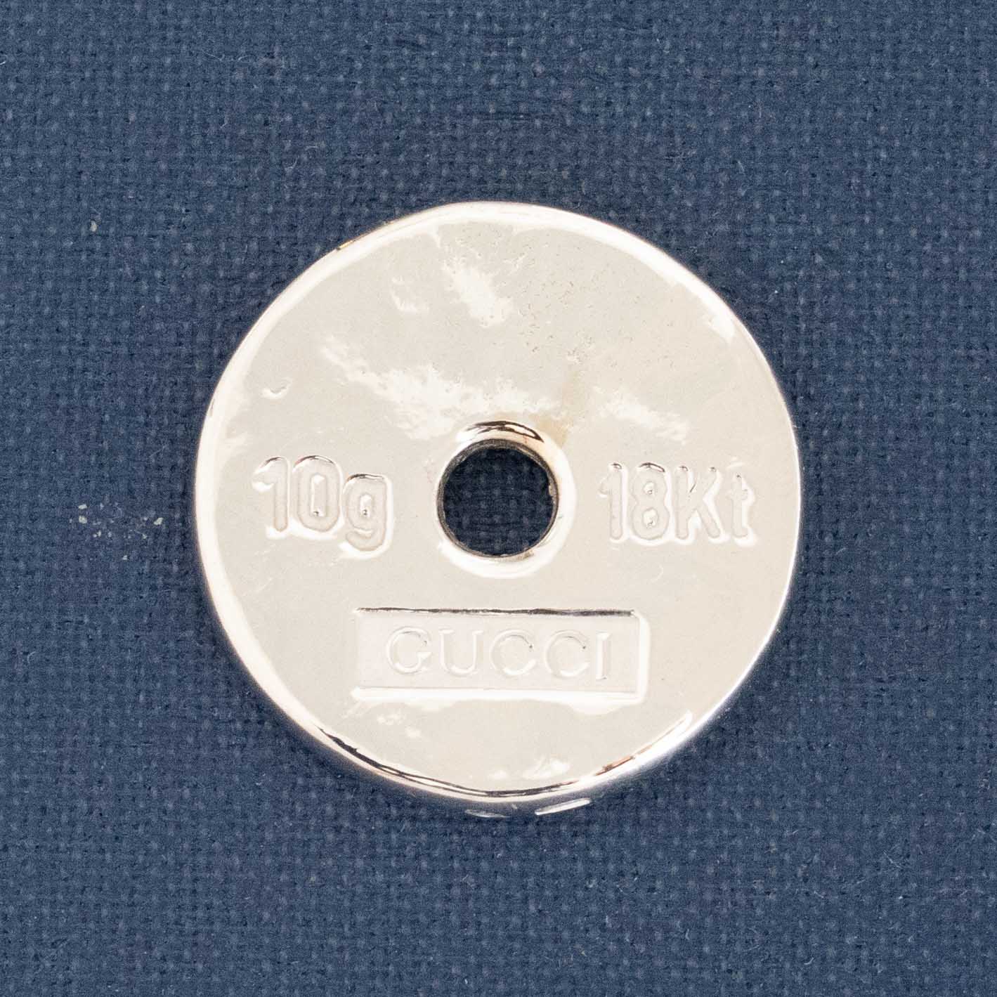 Vintage Disc Charm/Pendant by Gucci