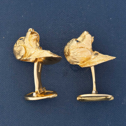 Vintage Dog & Bone Cuff Links, by Tiffany & Co.