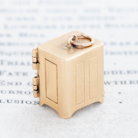Vintage Dollar Safe Charm