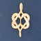 Vintage Double Knot Pendant