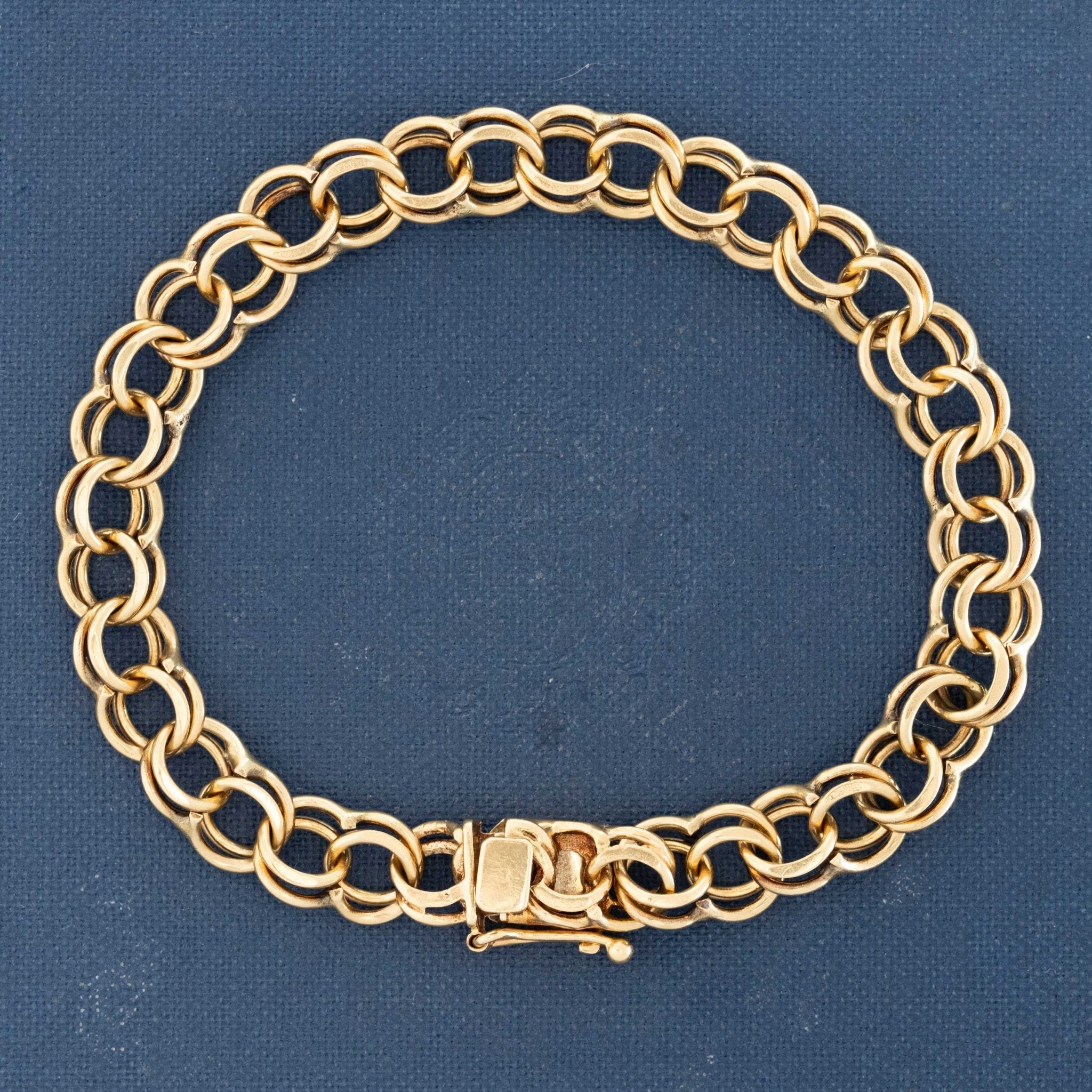Vintage Double Link Chain Bracelet