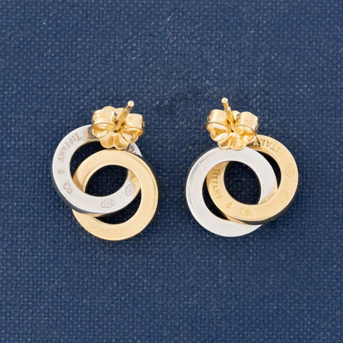 Vintage Double Link Earrings, by Tiffany & Co.