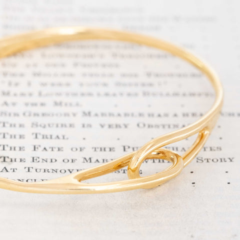 Vintage Double Loop Bangle, by Tiffany & Co.