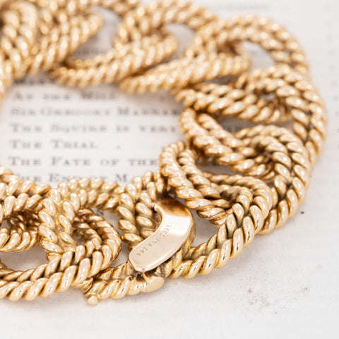 Vintage Double Rope Bracelet, by Verdura