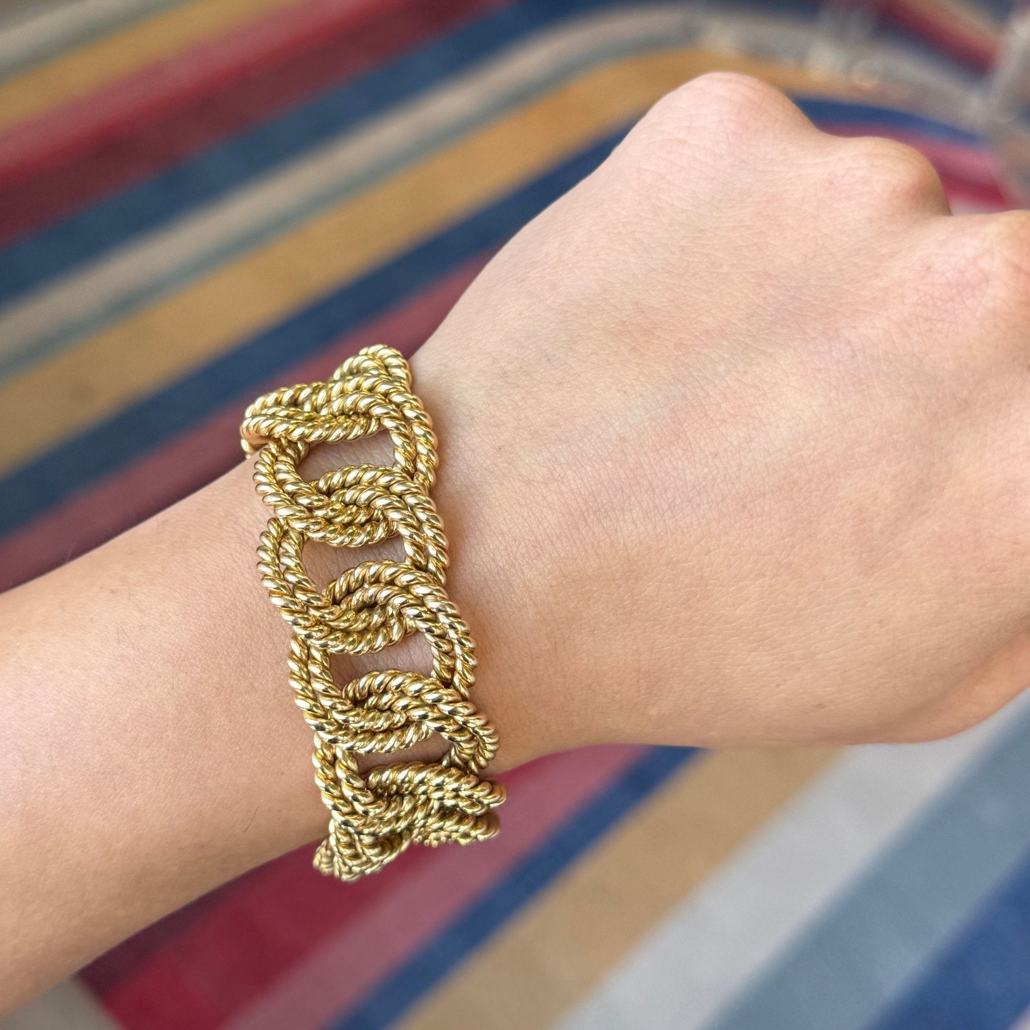 Vintage Double Rope Bracelet, by Verdura