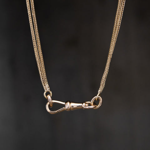 Vintage Double Strand Rope Chain