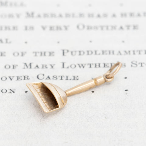 Vintage Dust Pan Charm