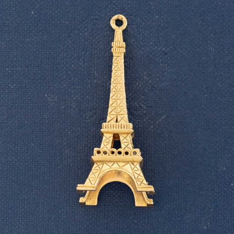 Vintage Eiffel Tower Charm, French