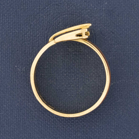 Vintage Enamel Buckle Band by Gucci
