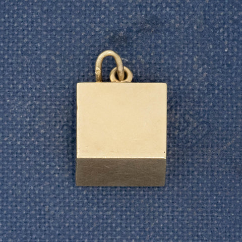 Vintage Enamel Cash Register Charm