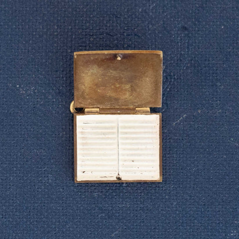Vintage Enamel Cigarette Case Charm