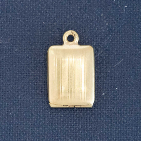 Vintage Enamel Cigarette Case Charm
