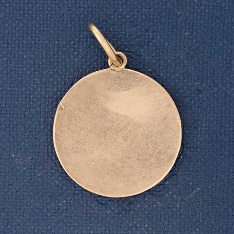 Vintage Enamel Heart Medallion