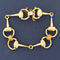 Vintage Enamel Horsebit Bracelet by Gucci