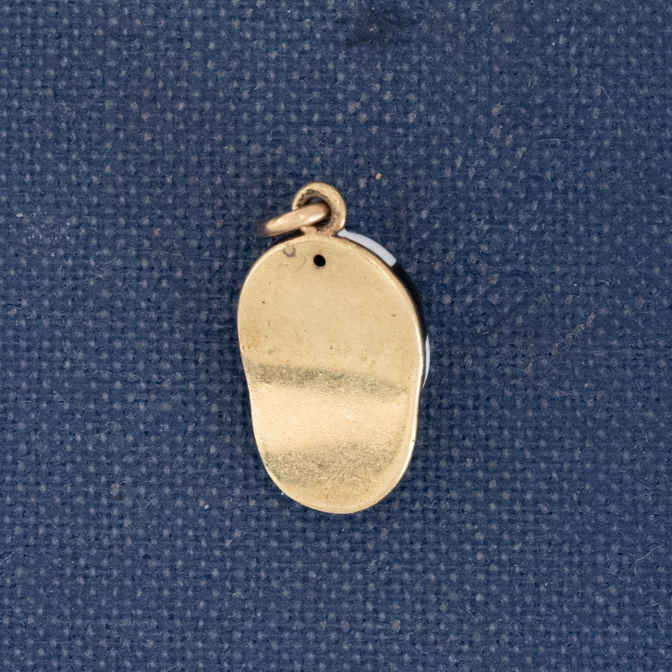Vintage Enamel Jockey Cap Charm
