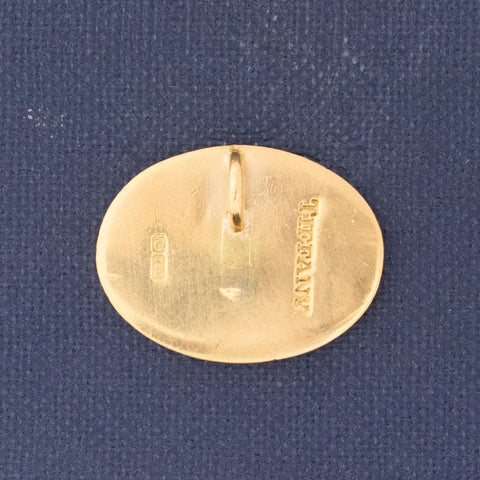Vintage Enamel Mallard Duck Charm by Tiffany and Co.