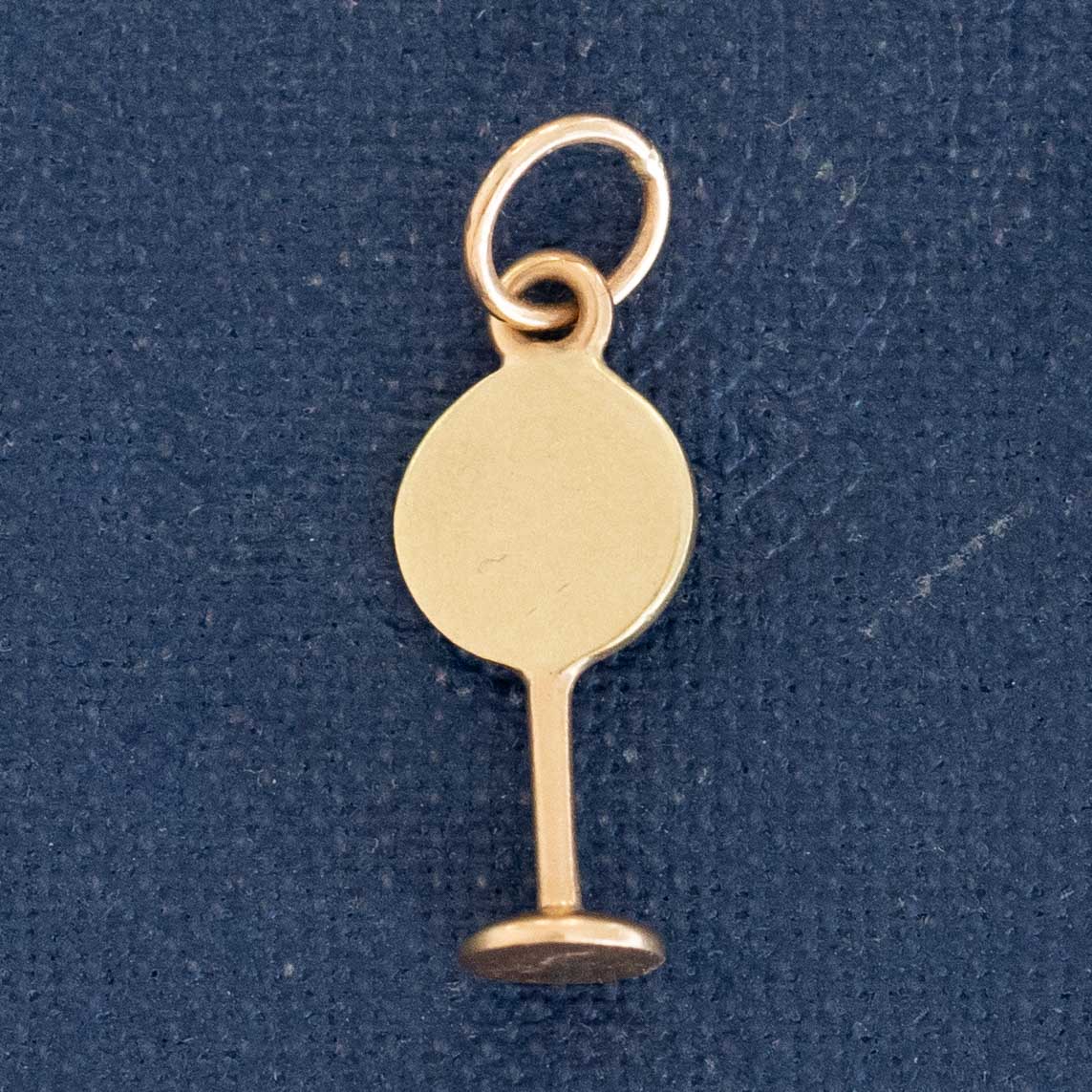 Vintage Enamel No Parking Sign Charm