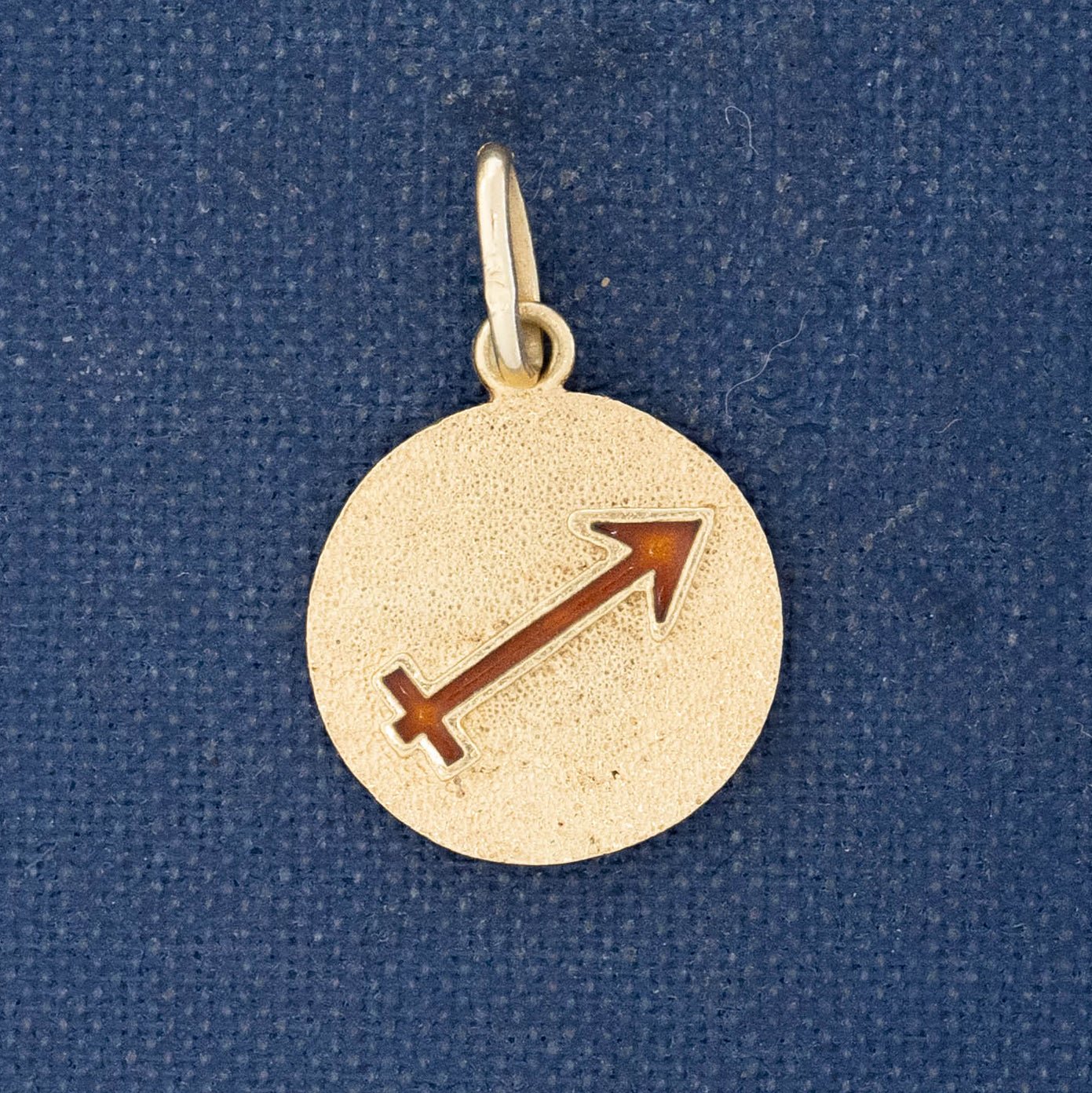 Vintage Enamel Sagittarius Charm