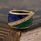 Vintage Enamel Zipper Band by Kutchinksy