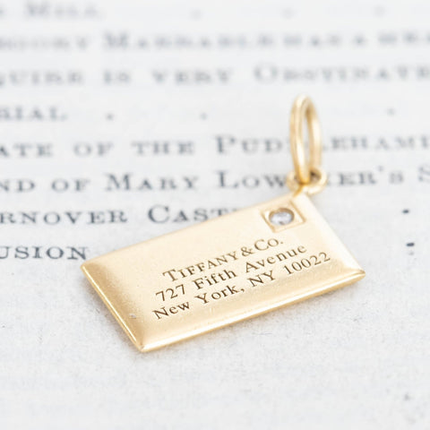 Vintage Envelope Charm, by Tiffany & Co.