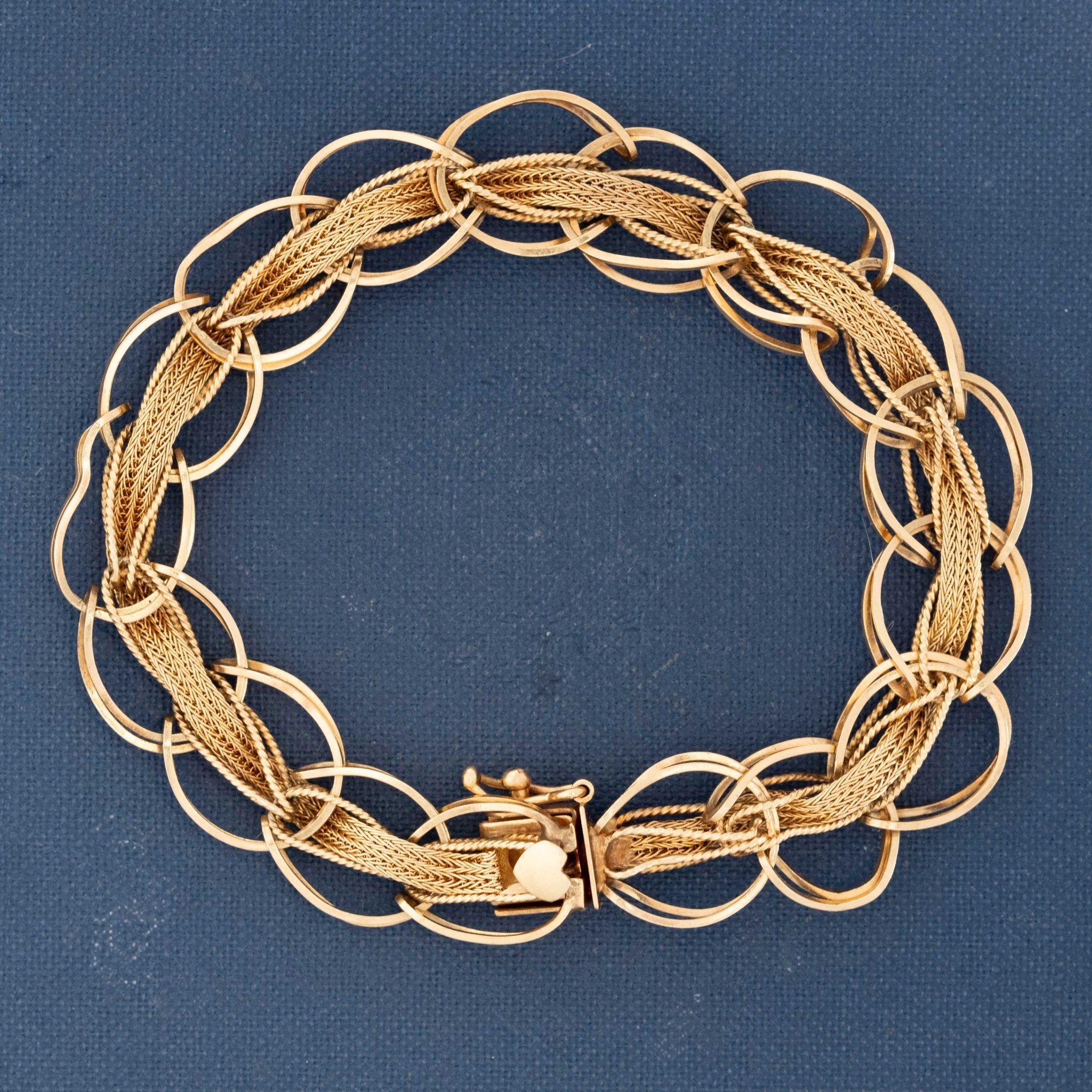 Vintage Fancy Link Bracelet