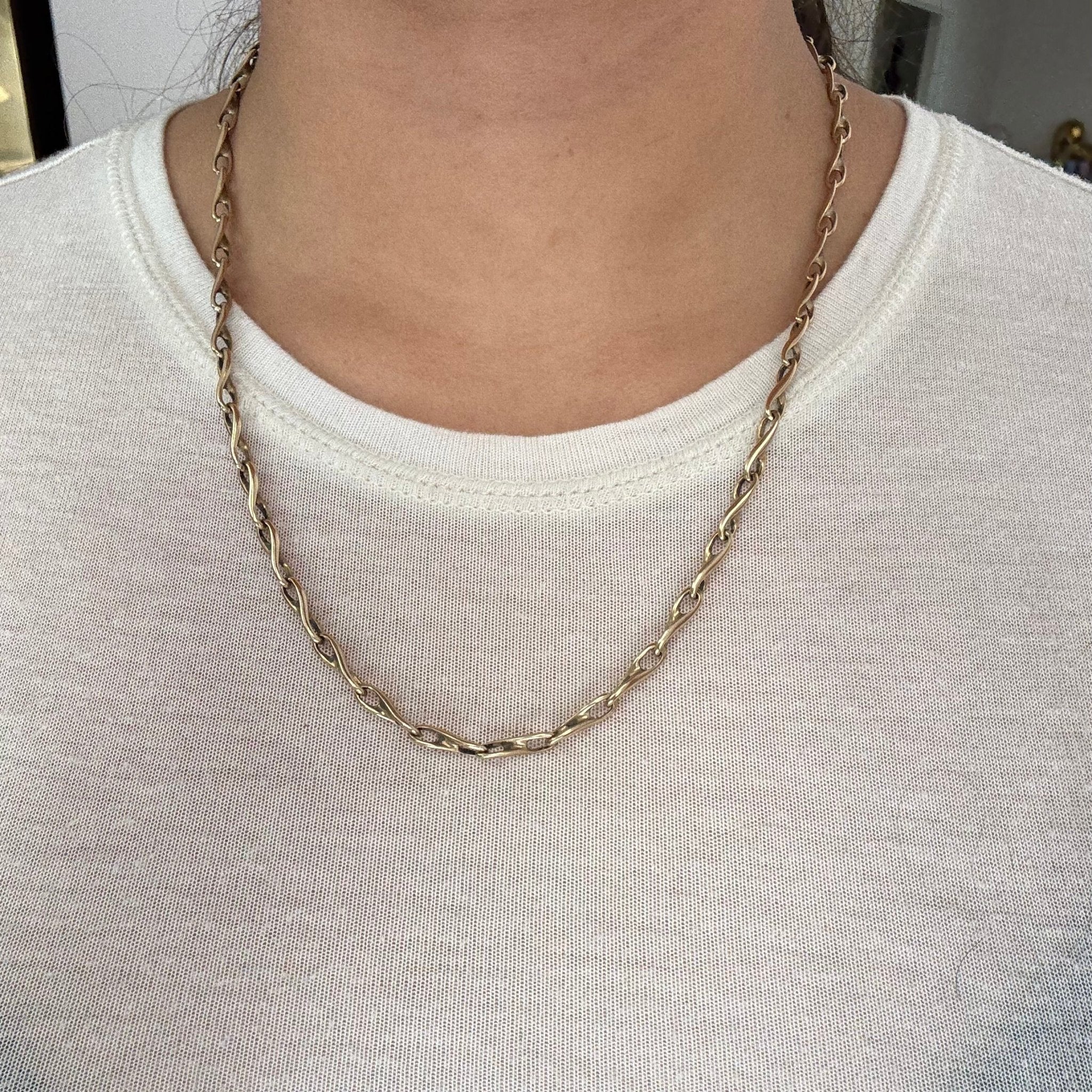 Vintage Fancy Link Chain, 20"