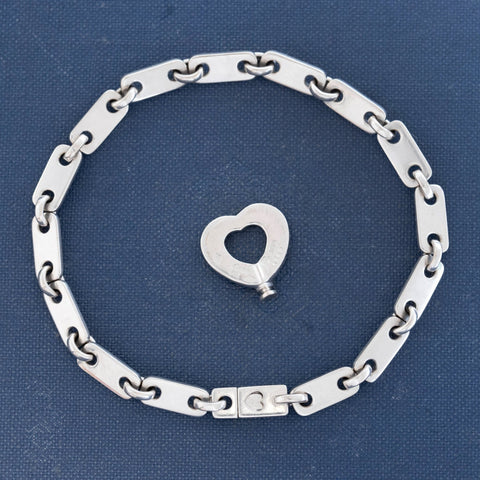 Vintage Fidelity Link Bracelet, by Cartier