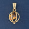 Vintage Fire Opal Cage Pendant