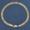 Vintage Flat Mariner Link Chain Bracelet