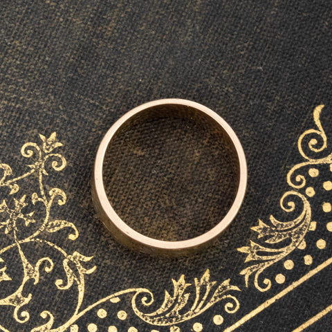 Vintage Flower Etching Band