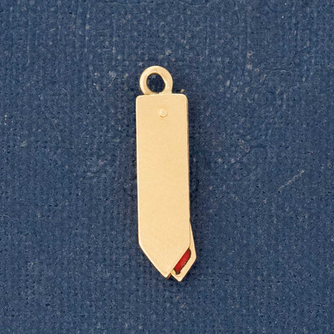 Vintage Folding Tie Charm, French